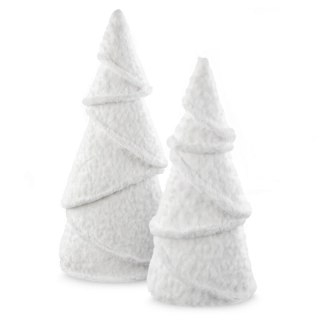 Figurka dekoracyjna świąteczna CHOINKA z lśniącymi drobinkami