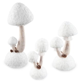 Figurka świąteczna w kształcie zimowego GRZYBKA