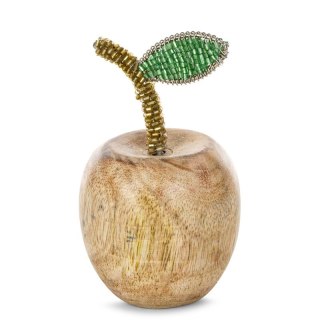 FIGURKA ŚWIATECZNA D20 FI 6 X 11 CM BRĄZOWY