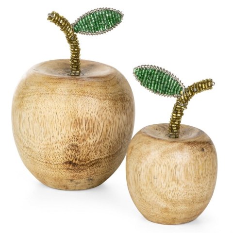 FIGURKA ŚWIATECZNA D20 FI 6 X 11 CM BRĄZOWY