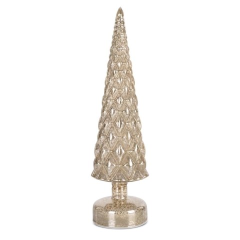 FIGURKA ŚWIATECZNA SZ163 FI 10 X 35 CM JASNOBRĄZOWY