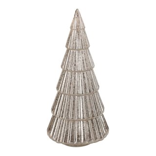 FIGURKA ŚWIATECZNA SZ165 13 X 13 X 30 CM SREBRNY