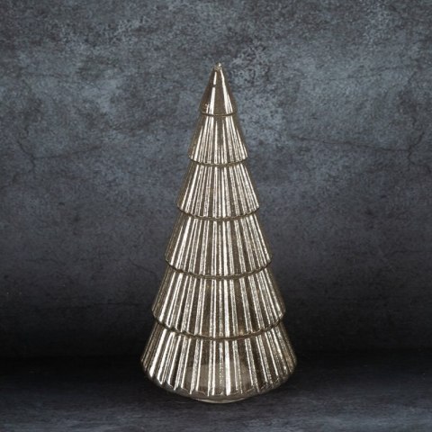 FIGURKA ŚWIATECZNA SZ165 13 X 13 X 30 CM SREBRNY