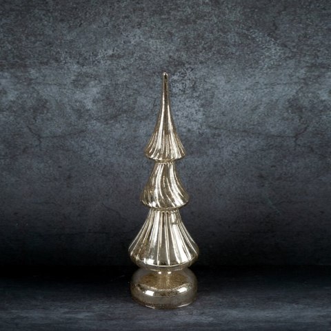 FIGURKA ŚWIATECZNA SZ170A 9 X 9 X 30 CM SREBRNY