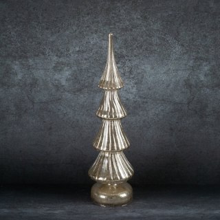 FIGURKA ŚWIATECZNA SZ170B 9 X 9 X 36 CM SREBRNY