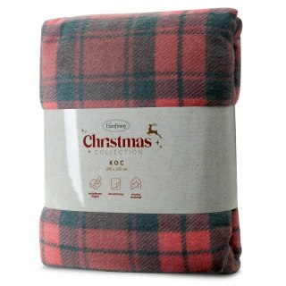 KOC ŚWIĄTECZNY CHERRY 200 X 220 CM CZERWONY