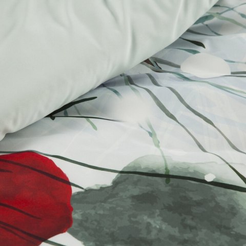 KOMPLET POŚCIELI ŚWIATECZNEJ ROBIN 220 X 200 CM JASNOSZARY