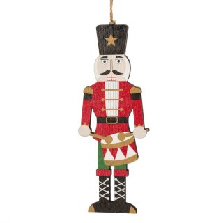 OZDOBA ŚWIĄTECZNA 264 6 X 0.5 X 15 CM CZERWONY