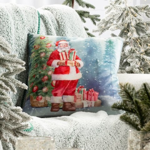 POSZEWKA ŚWIATECZNA 130 45 X 45 CM CZERWONY