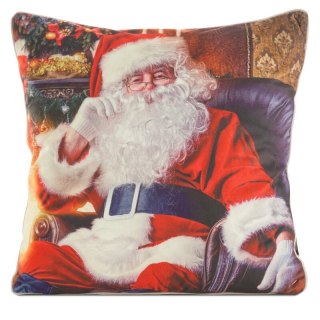 POSZEWKA ŚWIATECZNA 131 45 X 45 CM CZERWONY