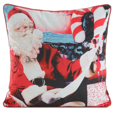 POSZEWKA ŚWIATECZNA 132 45 X 45 CM CZERWONY