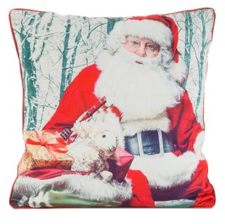 POSZEWKA ŚWIATECZNA 133 45 X 45 CM CZERWONY