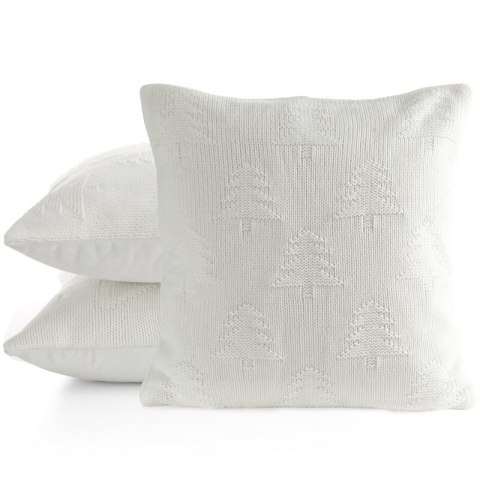 POSZEWKA ŚWIATECZNA 86A 45 X 45 CM BIAŁY