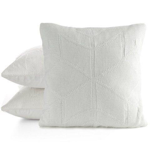 POSZEWKA ŚWIATECZNA 86B 45 X 45 CM BIAŁY