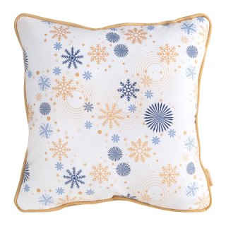 POSZEWKA ŚWIATECZNA CAROL01 45 X 45 CM BIAŁY