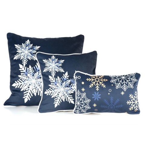 POSZEWKA ŚWIATECZNA CAROL04 30 X 45 CM GRANATOWY