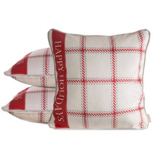 POSZEWKA ŚWIATECZNA CLARK02 45 X 45 CM BEŻOWY