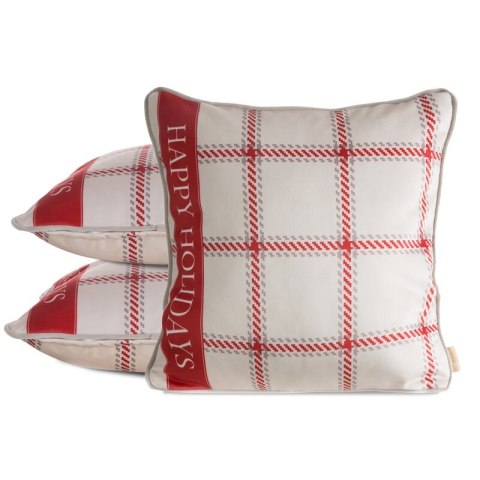 POSZEWKA ŚWIATECZNA CLARK02 45 X 45 CM BEŻOWY