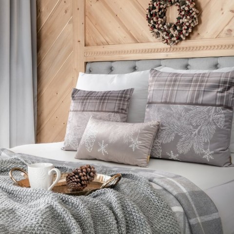 POSZEWKA ŚWIATECZNA HOLLY03 60 X 60 CM BEŻOWY