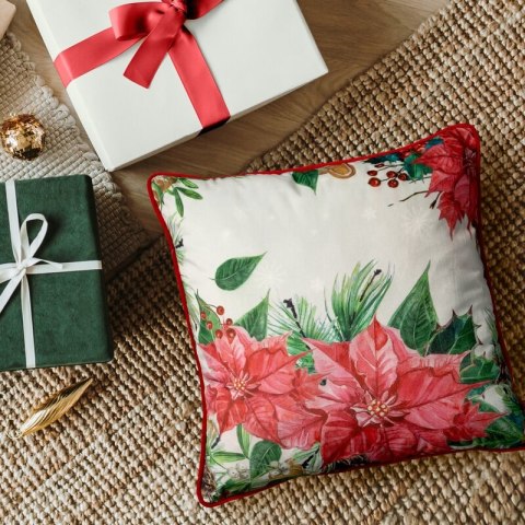 POSZEWKA ŚWIATECZNA JINGLE37 45 X 45 CM RÓŻOWY