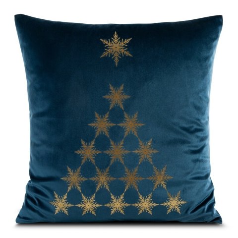 POSZEWKA ŚWIATECZNA JOY2B 45 X 45 CM GRANATOWY