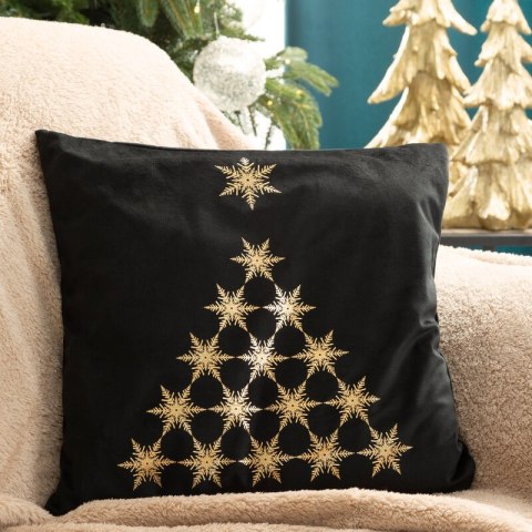 POSZEWKA ŚWIATECZNA JOY2B 45 X 45 CM GRANATOWY