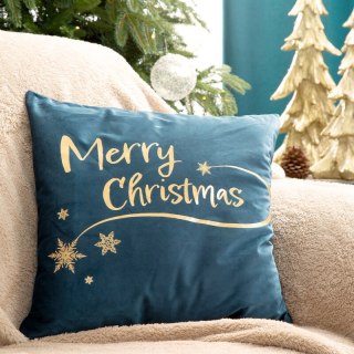 POSZEWKA ŚWIATECZNA JOY2D 45 X 45 CM GRANATOWY