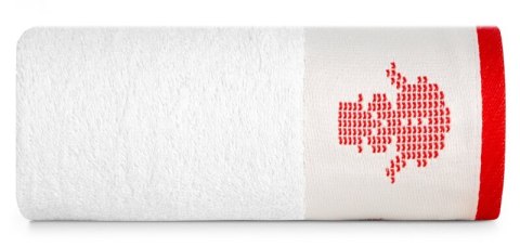 RĘCZNIK ŚWIATECZNY NOEL01 50 X 90 CM BIAŁY