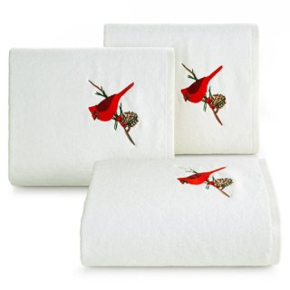 RĘCZNIK ŚWIATECZNY PINO 50 X 90 CM BIAŁY