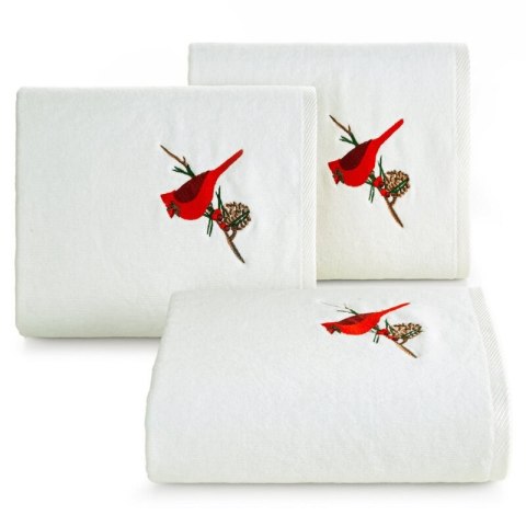 RĘCZNIK ŚWIATECZNY PINO 50 X 90 CM BIAŁY