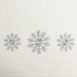 RĘCZNIK ŚWIATECZNY SANTA12 KREMOWY