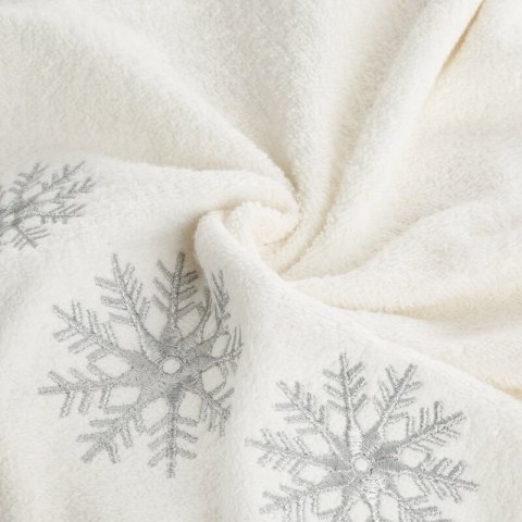 RĘCZNIK ŚWIATECZNY SANTA12 KREMOWY