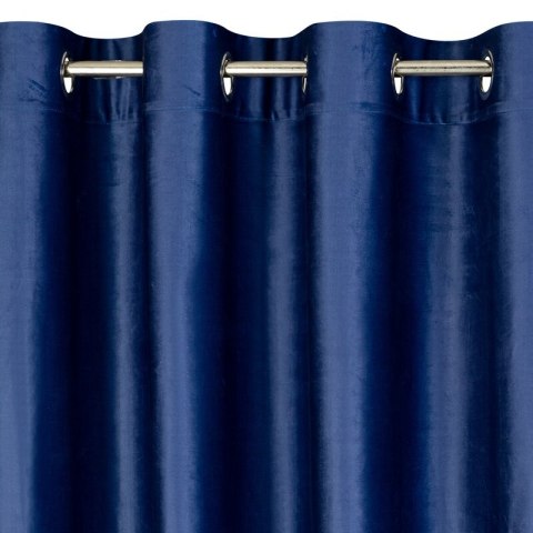 ZASŁONA ŚWIATECZNA CAROL02 140 X 250 CM GRANATOWY