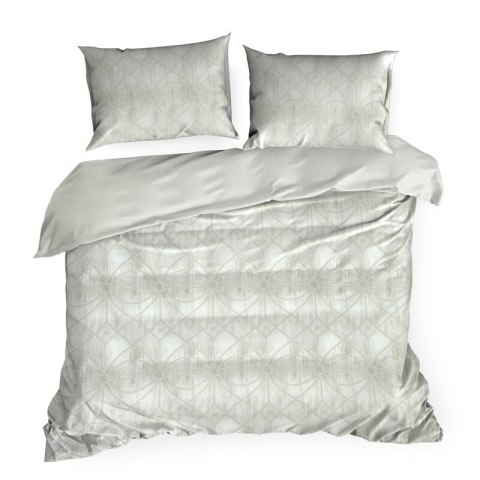 KOMPLET POŚCIELI BAWEŁNIANEJ ADELL 160 X 200 CM BEŻOWY