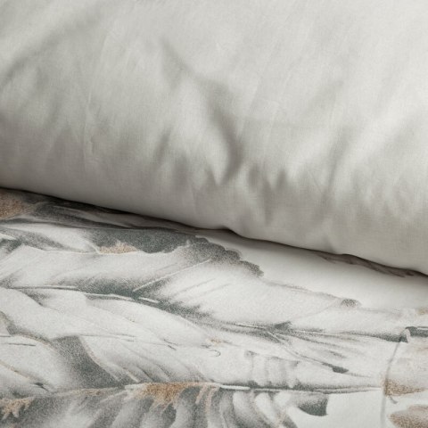 KOMPLET POŚCIELI BAWEŁNIANEJ LAYLA 160 X 200 CM BIAŁY