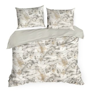 KOMPLET POŚCIELI BAWEŁNIANEJ LAYLA 220 X 200 CM BIAŁY