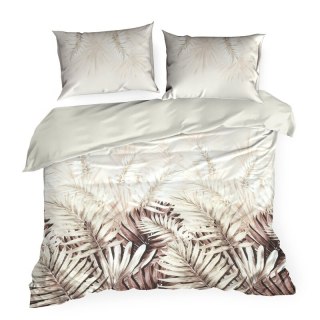 KOMPLET POŚCIELI BAWEŁNIANEJ NESSA 160 X 200 CM BIAŁY