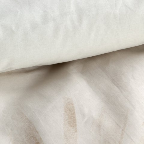 KOMPLET POŚCIELI BAWEŁNIANEJ NESSA 160 X 200 CM BIAŁY