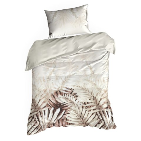 KOMPLET POŚCIELI BAWEŁNIANEJ NESSA 220 X 200 CM BIAŁY