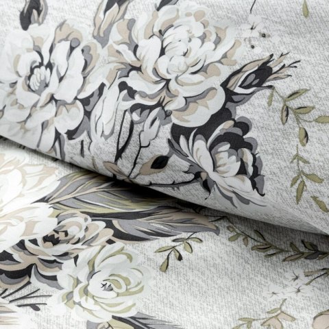 KOMPLET POŚCIELI SATYNOWEJ SPRING 62 160 X 200 CM SREBRNY