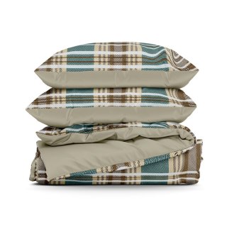 KOMPLET POŚCIELI SATYNOWEJ SPRING 65 220 X 200 CM JASNOBRĄZOWY