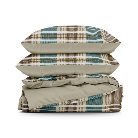 KOMPLET POŚCIELI SATYNOWEJ SPRING 65 220 X 200 CM JASNOBRĄZOWY