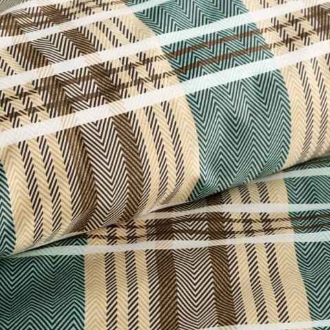 KOMPLET POŚCIELI SATYNOWEJ SPRING 65 220 X 200 CM JASNOBRĄZOWY