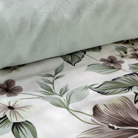 KOMPLET POŚCIELI SATYNOWEJ SPRING 67 220 X 200 CM BIAŁY