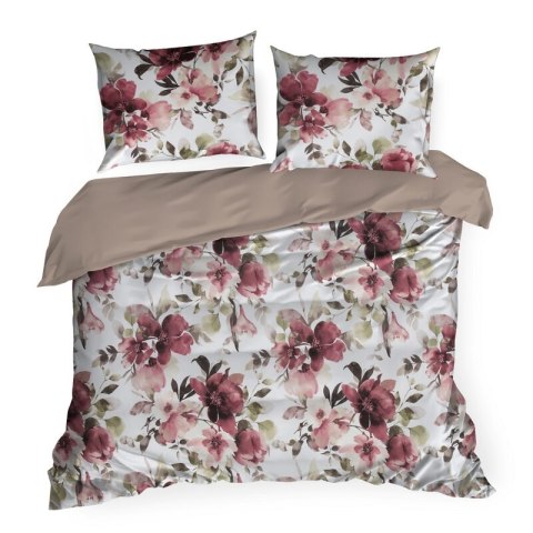 KOMPLET POŚCIELI SATYNOWEJ SPRING 74 140 X 200 CM BIAŁY