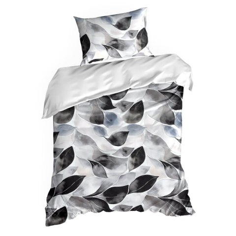 KOMPLET POŚCIELI SATYNOWEJ SPRING 75 160 X 200 CM BIAŁY