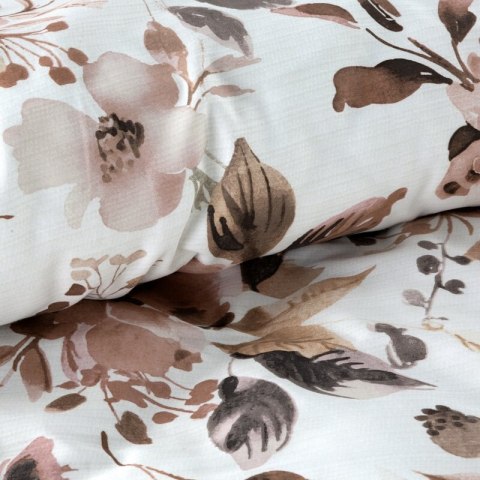 KOMPLET POŚCIELI SATYNOWEJ SPRING 76 160 X 200 CM BIAŁY