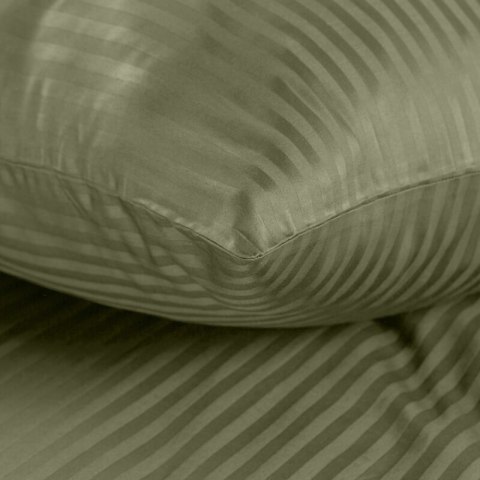 KOMPLET POŚCIELI SATYNOWEJ VERA 140 X 200 CM OLIWKOWY