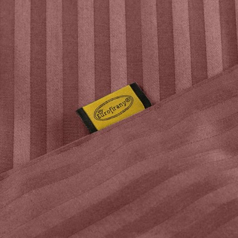 KOMPLET POŚCIELI SATYNOWEJ VERA 220 X 200 CM BURGUNDOWY