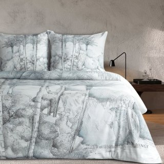 POŚCIEL SKYE 220 X 200 CM JASNOSZARY